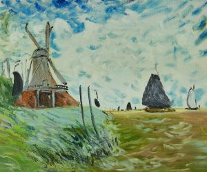 Claude Monet Młyn Wiatrowy