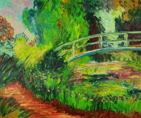 Claude Monet Mostek Japoński 60x50