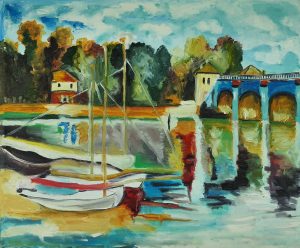 Claude Monet Most w Argenteuil