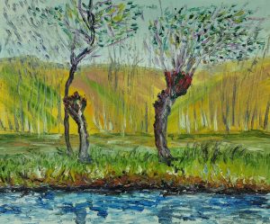 Claude Monet Wierzby