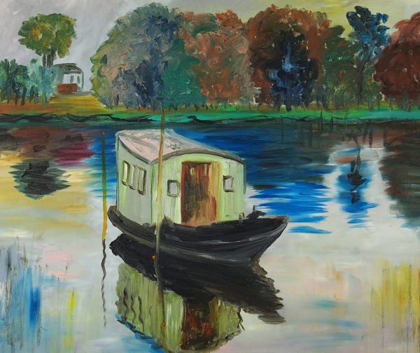 Claude Monet Atelier Na Łodzi