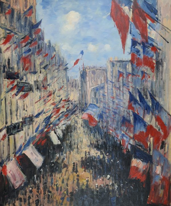 Claude Monet Ulica Staint Denis