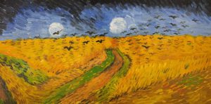 Vincent van Gogh Kruki nad polami